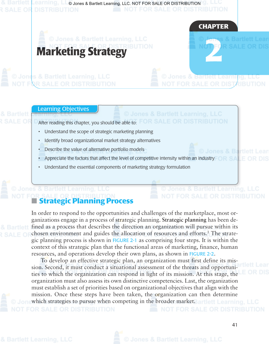 Marketing Strategy Learning Objectives 2
