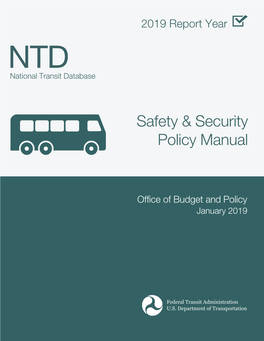 2019 Safety and Security Policy Manual