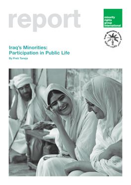 Iraq's Minorities: Participation in Public Life