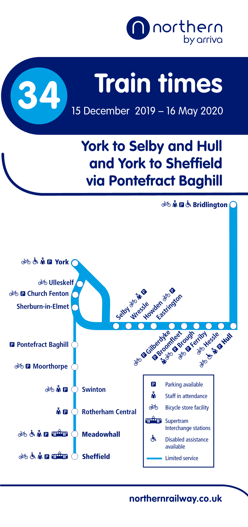 Train Times 34 15 December 2019 – 16 May 2020