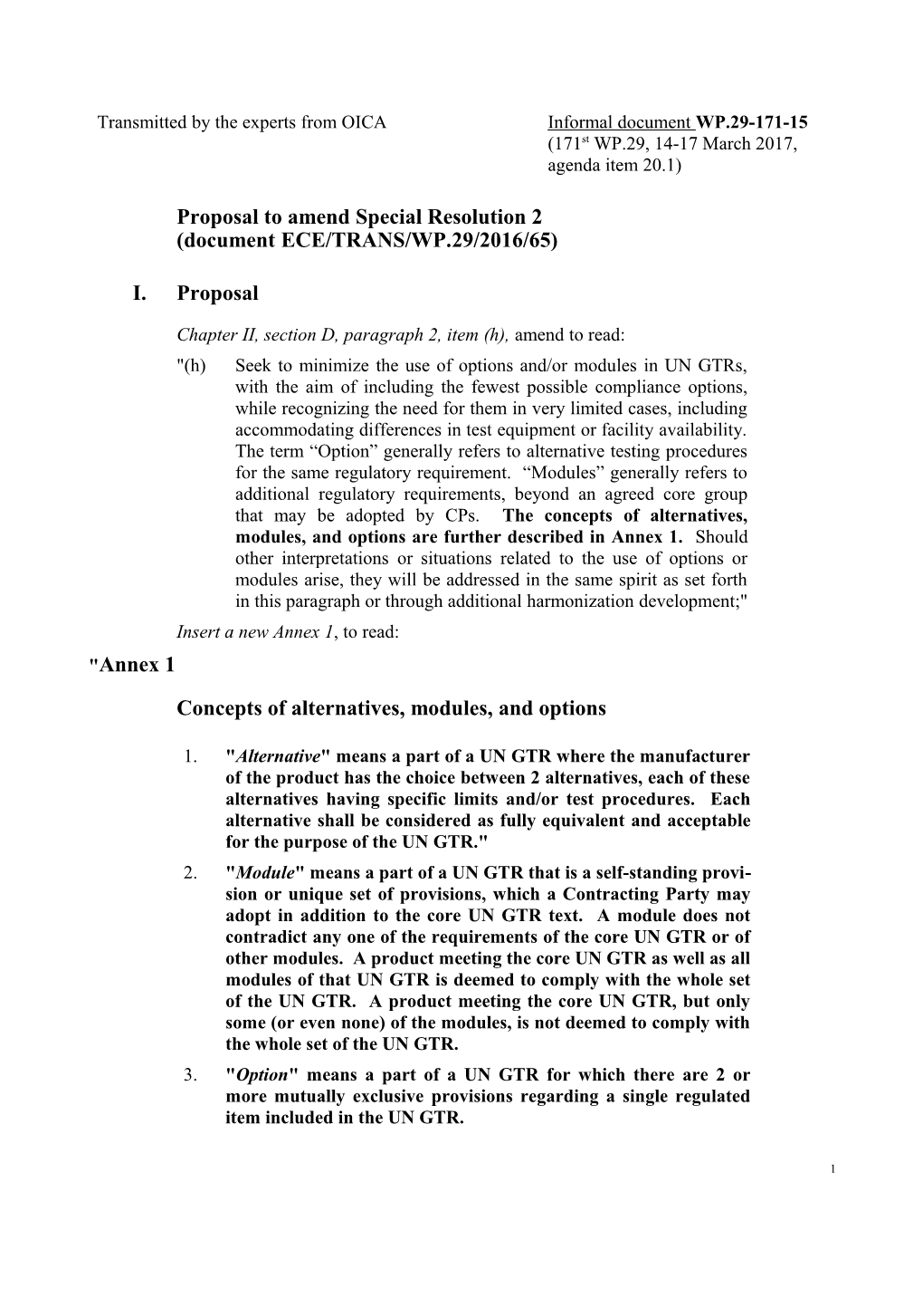 Chapter II, Section D, Paragraph 2, Item (H), Amend to Read