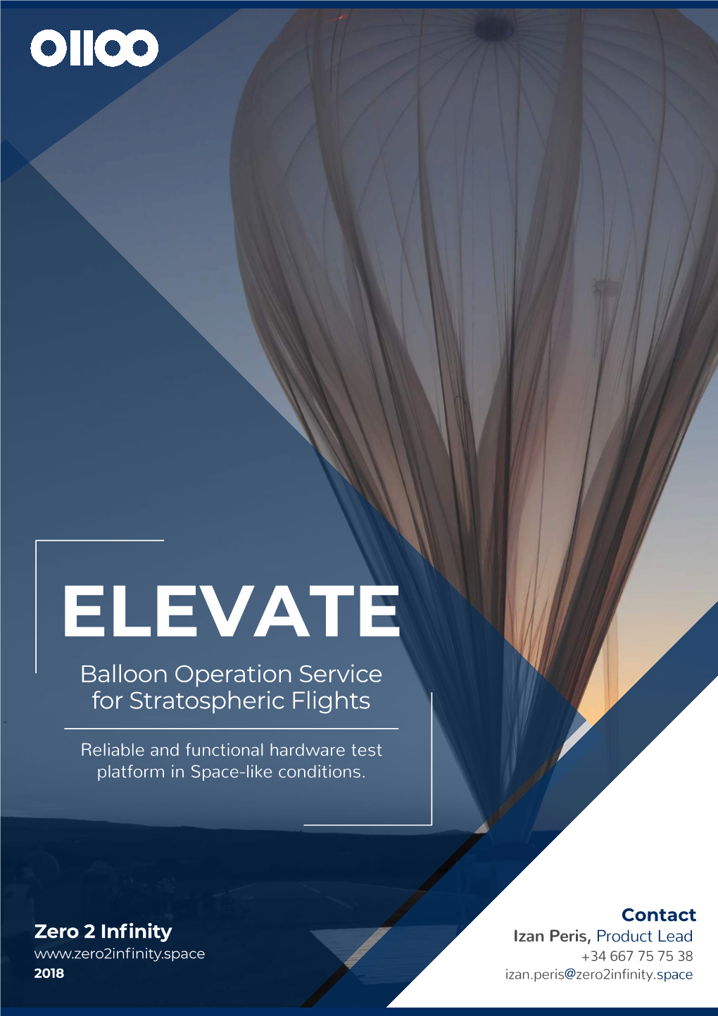 ELEVATE Balloon Operation Service for Stratospheric Flights