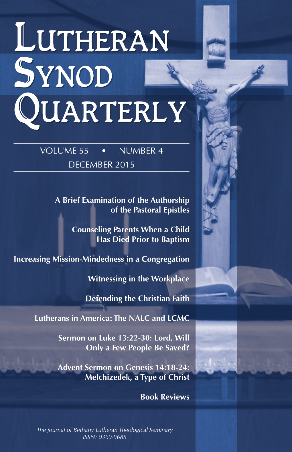 Lutheran Synod Quarterly