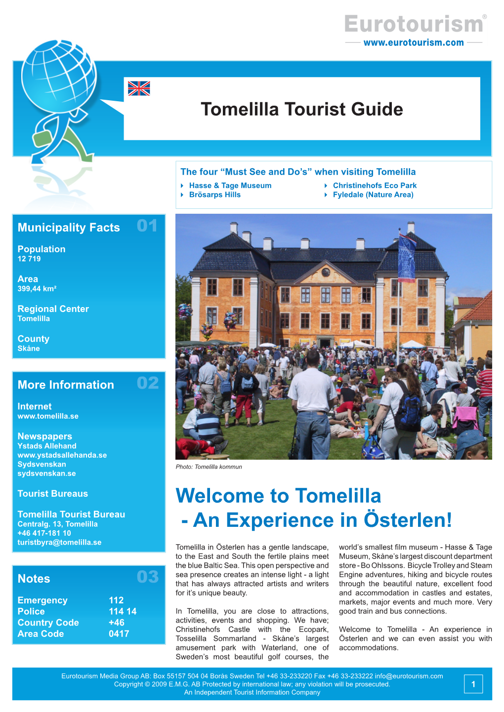 Tomelilla Tourist Guide