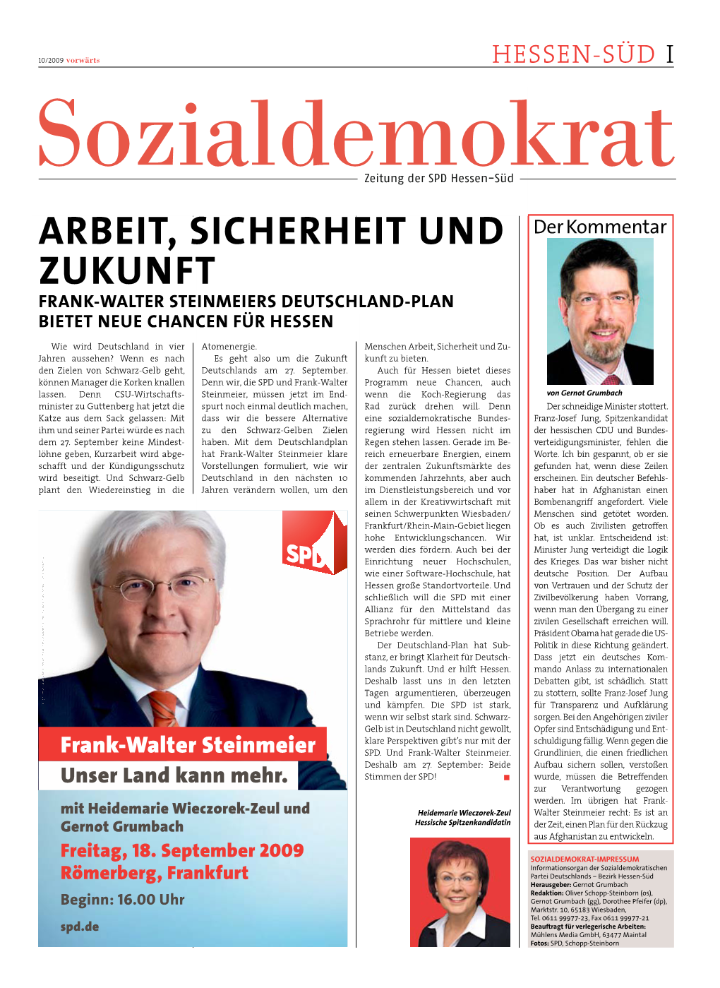 ARBEIT, Sicherheit Und Zukunft