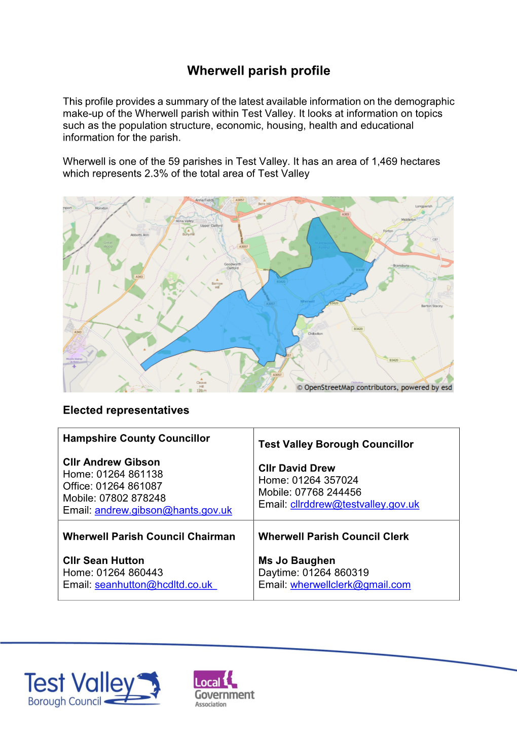 Wherwell Parish Profile