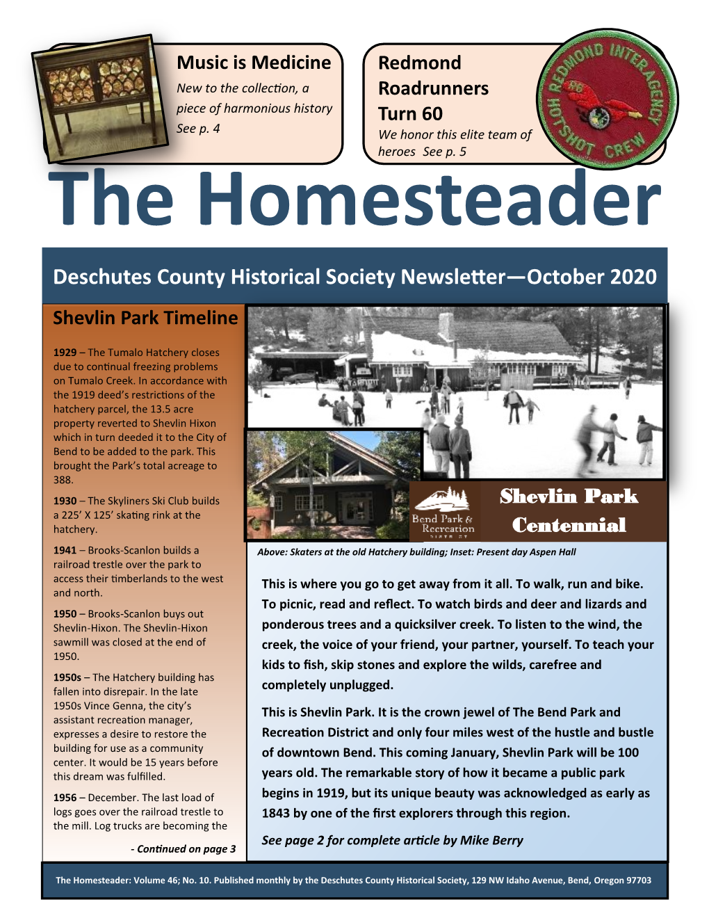 2020 October Homesteader