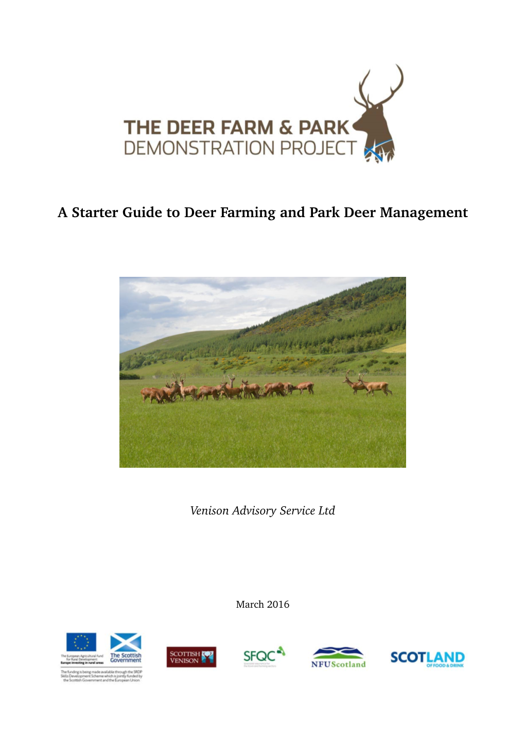 A Starter Guide to Deer Farming and Park Deer Management