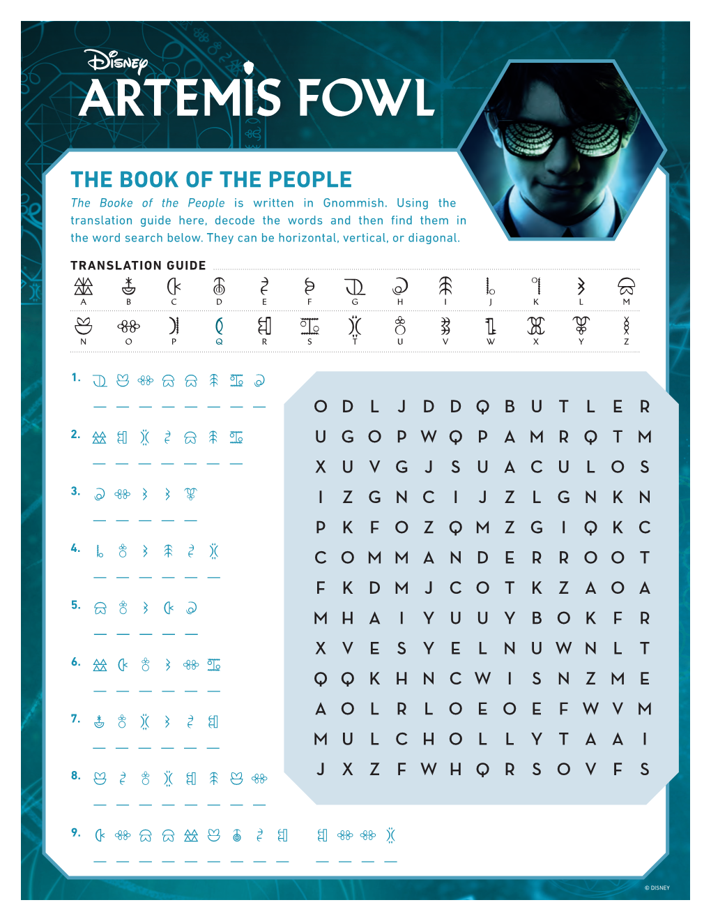 Artemis Fowl Character You Are Most Like!