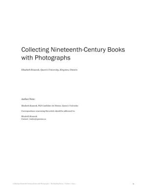 Collecting Nineteenth-Century Books with Photographs