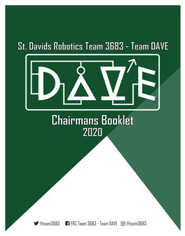 Chairman's Booklet 2020
