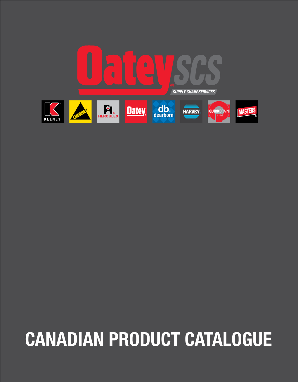 Canadian Product Catalogue Table of Contents