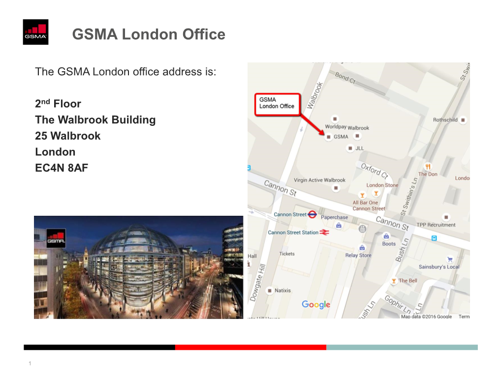 GSMA London Office