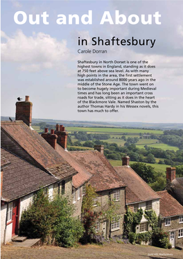 Out and About in Shaftesbury Carole Dorran