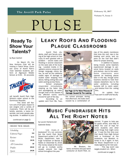 Pulse February 15, 2017 Volume V, Issue 3 PULSE