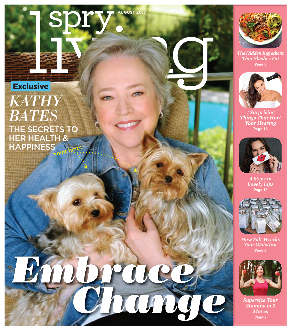 Kathy Bates Embraces Life’S Challenges Wholeheartedly