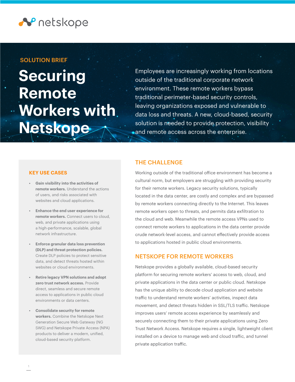 Securing Remote Workers with Netskope