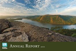 Annual Report 2010 Your Support of Scenic Hudson Creates Enduring Benefits