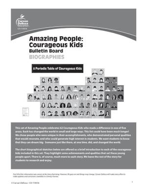 110516 Amazing People Courageous Kids BBS