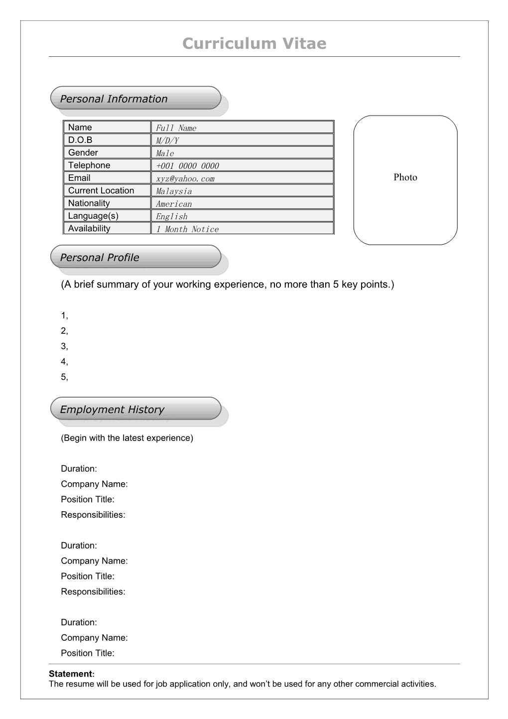 Curriculum Vitae s141