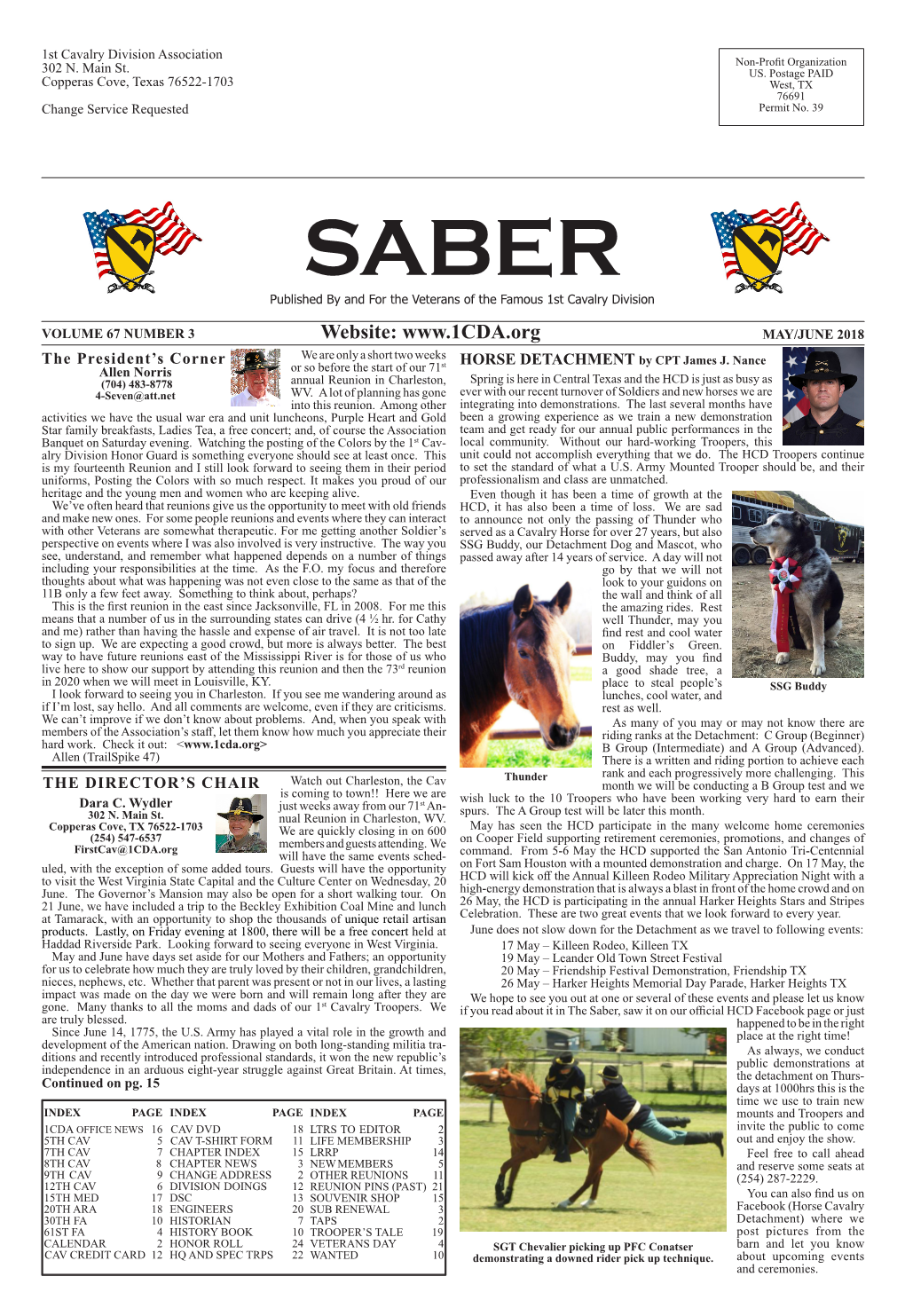 7Th CAV News