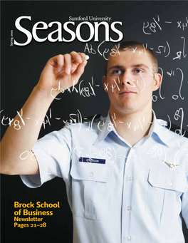 Brock School of Business Newsletter Pages 21–28