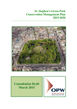 Consultation Draft March 2015