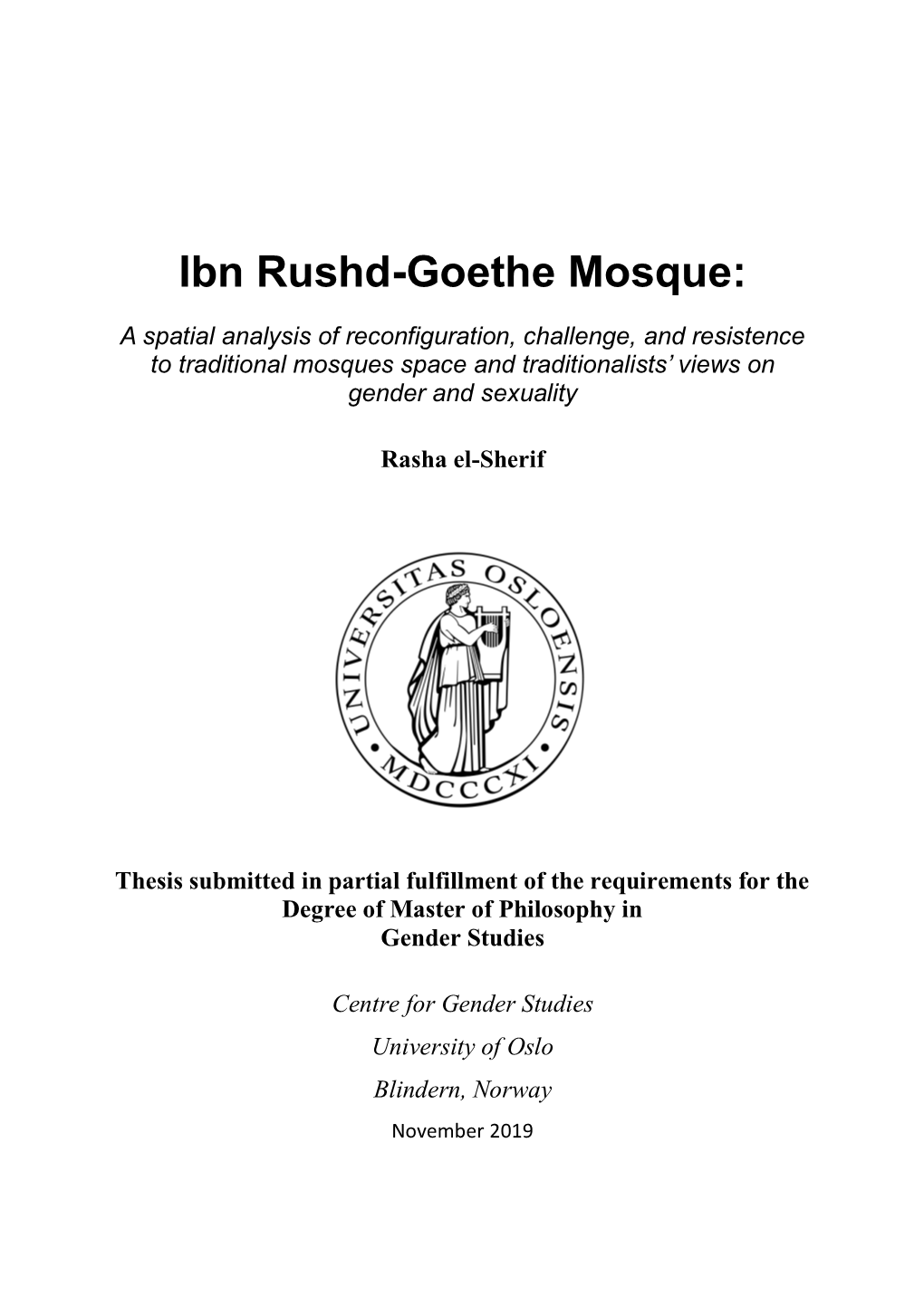 Ibn Rushd-Goethe Mosque