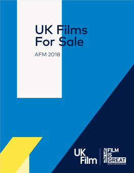 UK Films for Sale AFM 2018