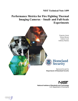 Performance Metrics for Fire Fighting Thermal Imaging Cameras: Small