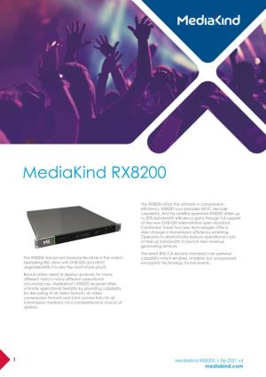 Mediakind RX8200