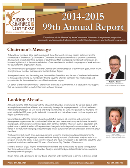 99Th Annual Report Vision