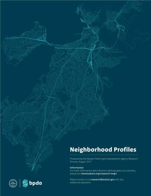 Neighborhood Profiles