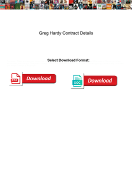 Greg Hardy Contract Details Randomly