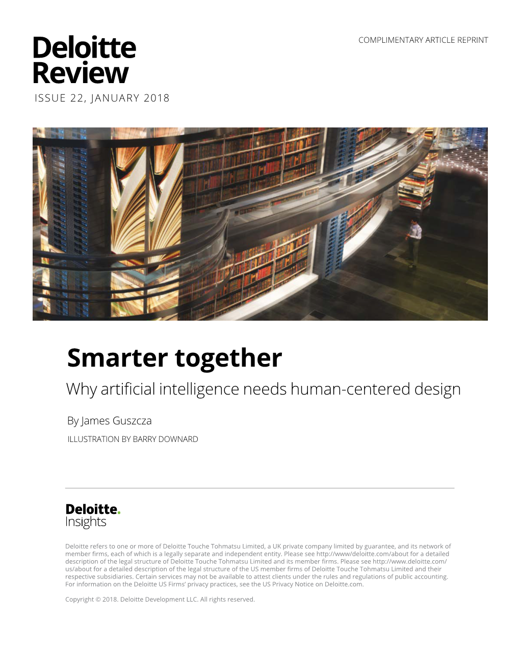 Smarter Together Why Artificial Intelligence Needs Human-Centered Design