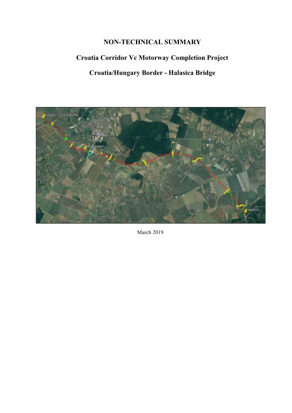 NON-TECHNICAL SUMMARY Croatia Corridor Vc Motorway Completion