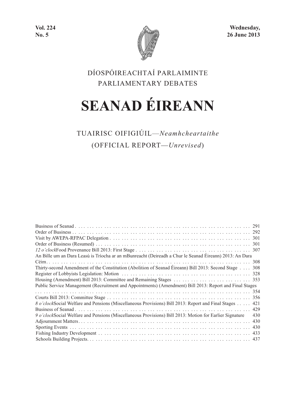 Seanad Éireann