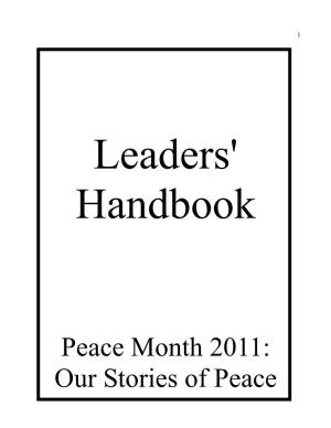 Leaders' Handbook