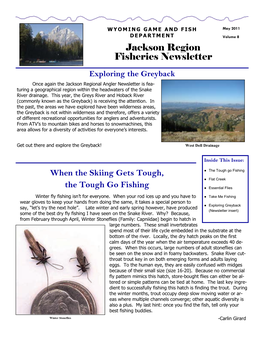 Jackson Region Fisheries Newsletter