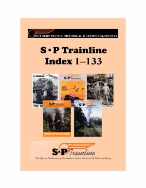 S • P Trainline Index 1–133