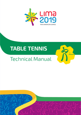 TABLE TENNIS Technical Manual Introduction