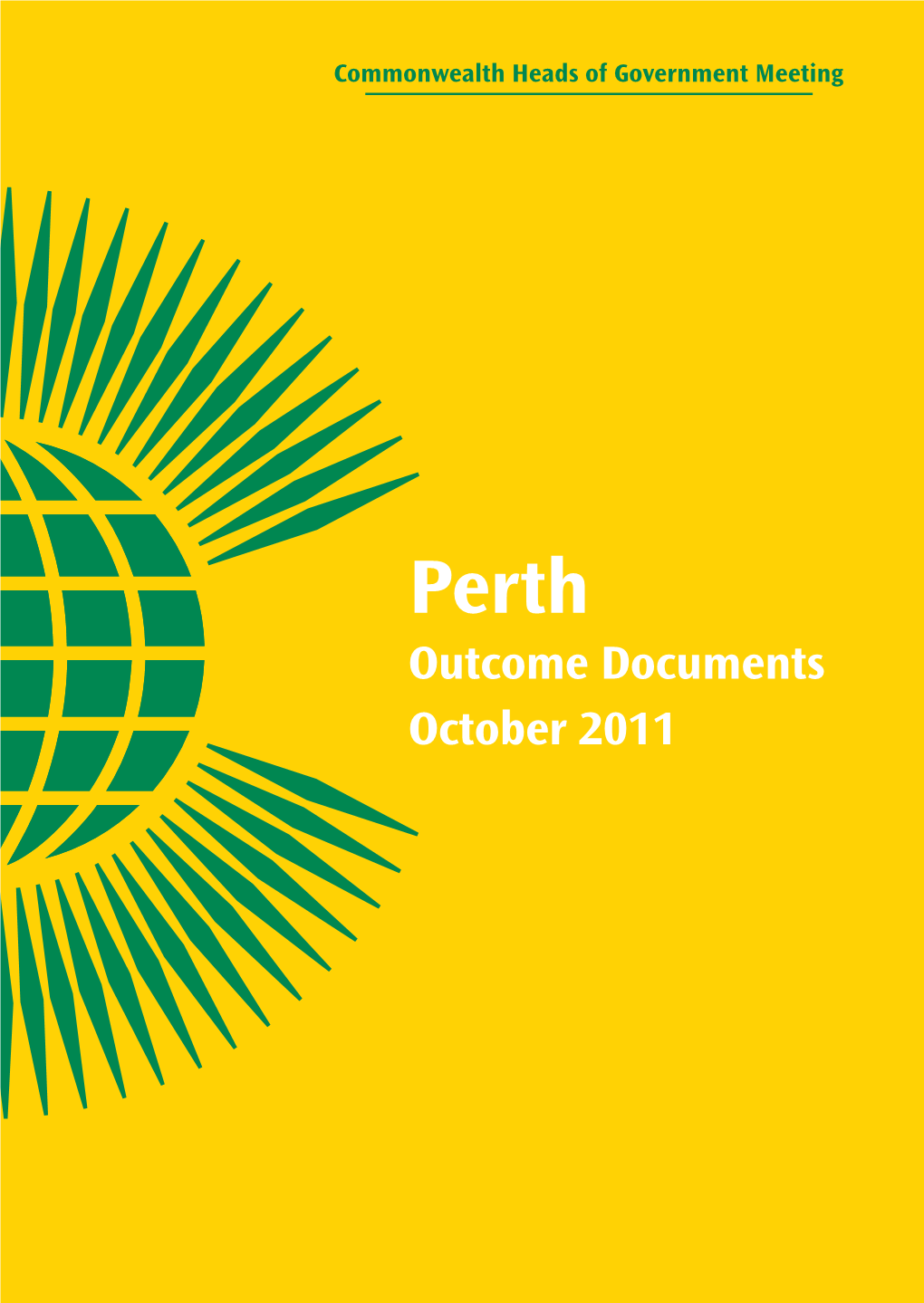 Outcome Documents October 2011