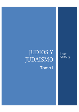 Judios Y Judaismo