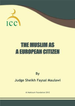 The Muslim As a European Citizen