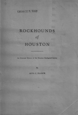 ROCKHOUNDS of HOUSTON