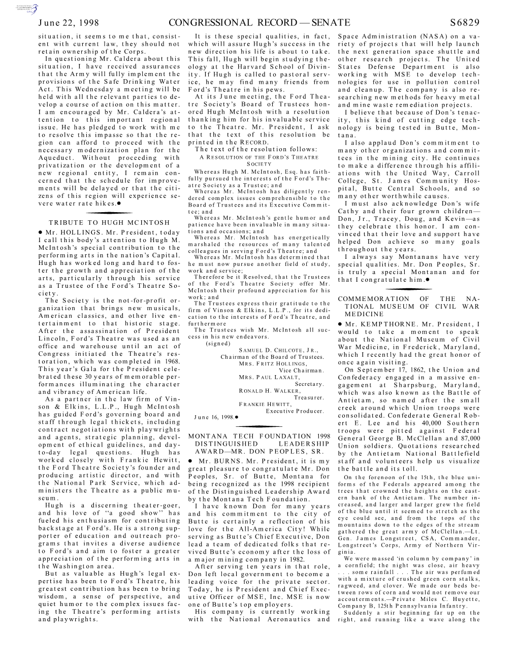 Congressional Record—Senate S6829