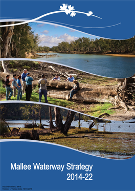 Mallee Waterway Strategy 2014-22