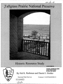 Tallgrass Prairie National Preserve Historic Resource Study