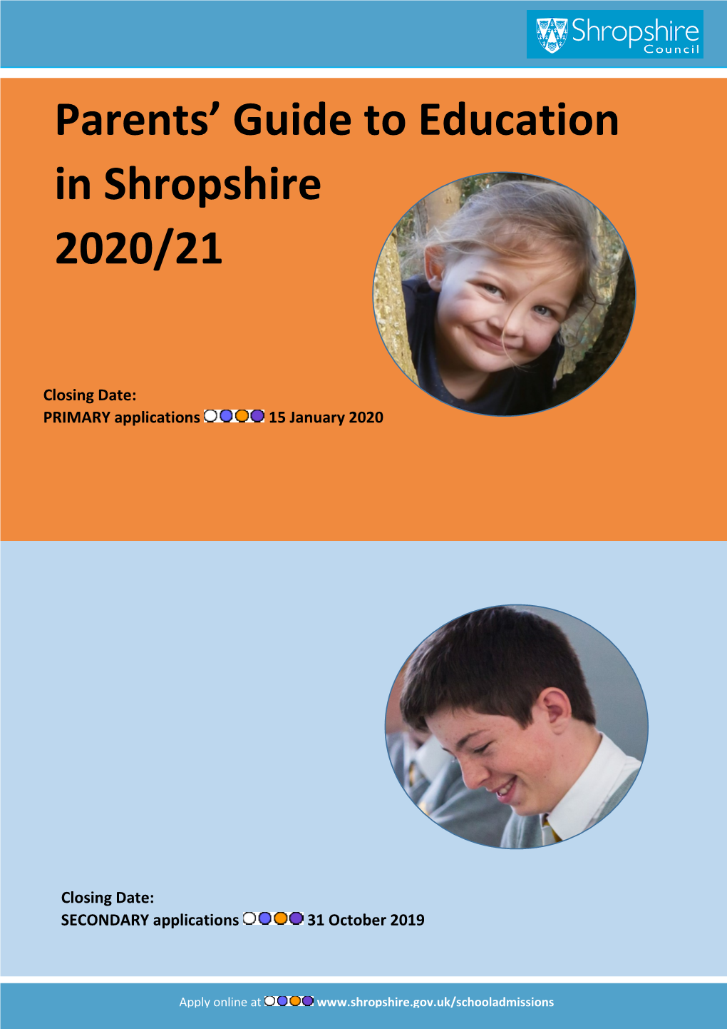 Parents' Guide to Education in Shropshire 2020/21