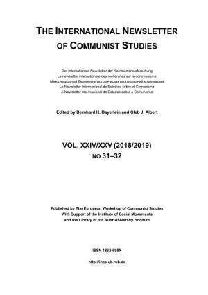 Vol. Xxiv/Xxv (2018/2019) No 31–32